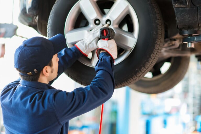 tire and brake repair shop